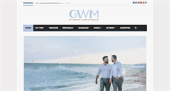 Desktop Screenshot of gayweddingsmag.com